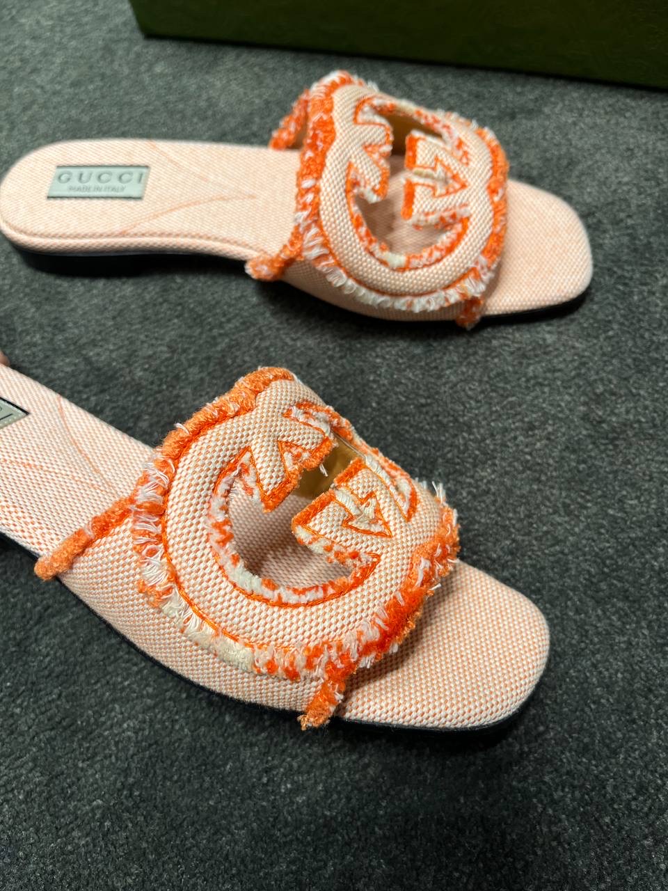 GUCCI Slides side view - Women's luxury Shoes