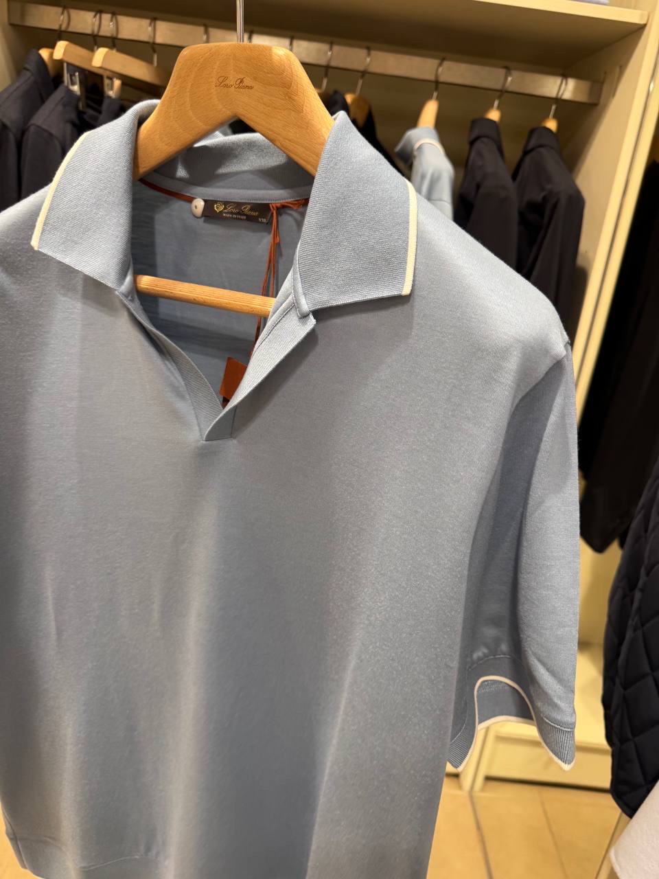 LORO PIANA T-shirt and Polo side view - Men's luxury Clothes