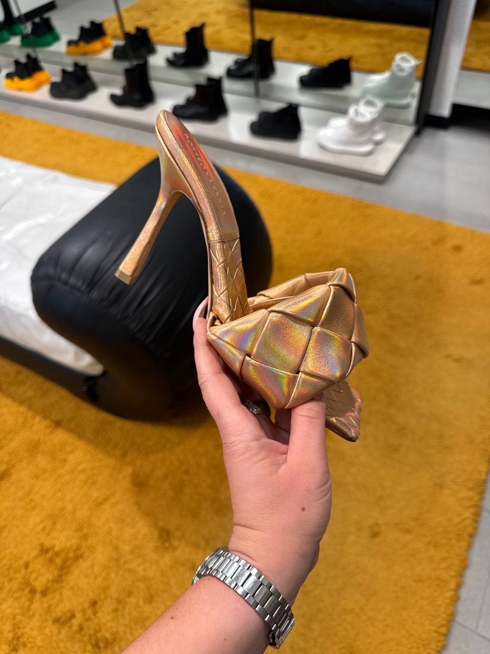 BOTTEGA VENETA Sandals front view - Women's luxury Shoes