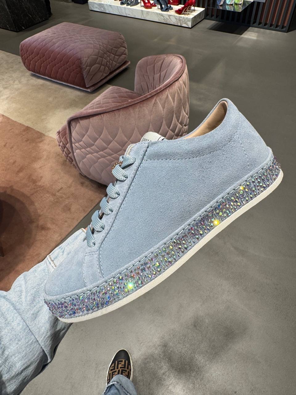 LE SILLA Sneakers front view - Women's luxury Shoes