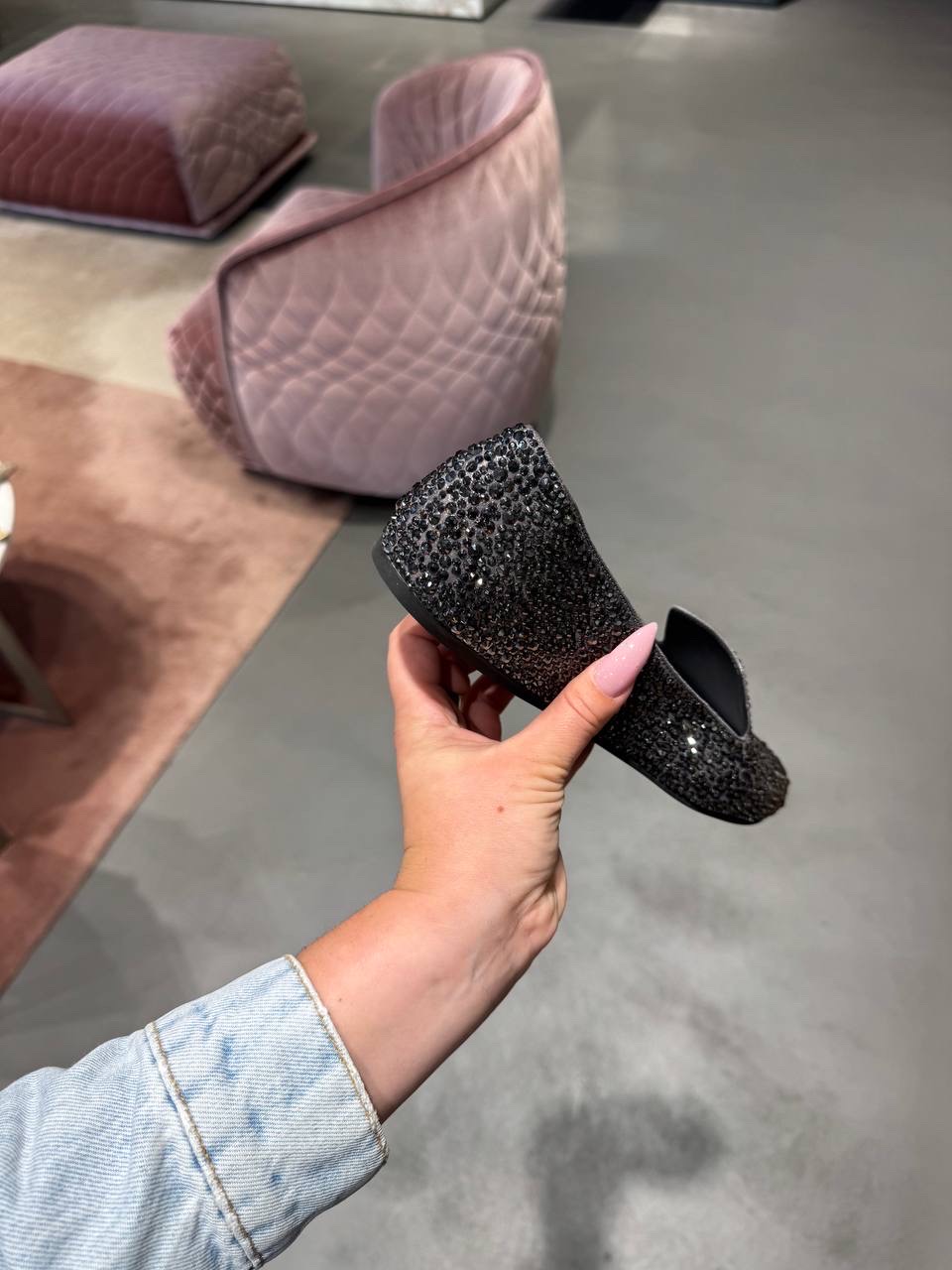 LE SILLA Ballerinas side view - Women's luxury Shoes