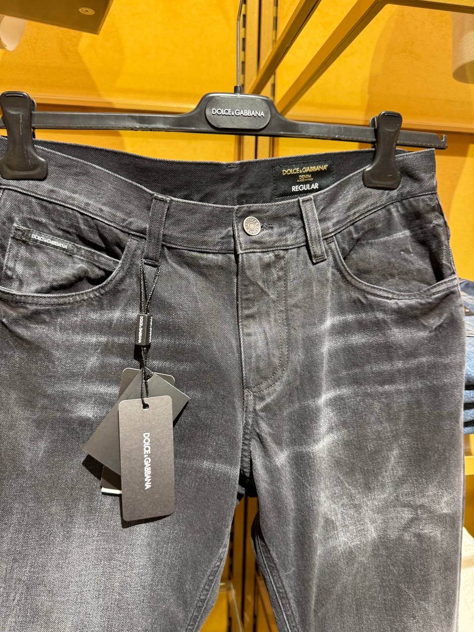 DOLCE & GABBANA Denim side view - Men's luxury Clothes