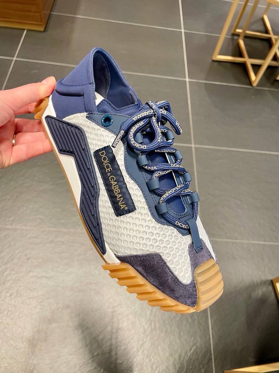 DOLCE & GABBANA Sneakers side view - Men's luxury Shoes