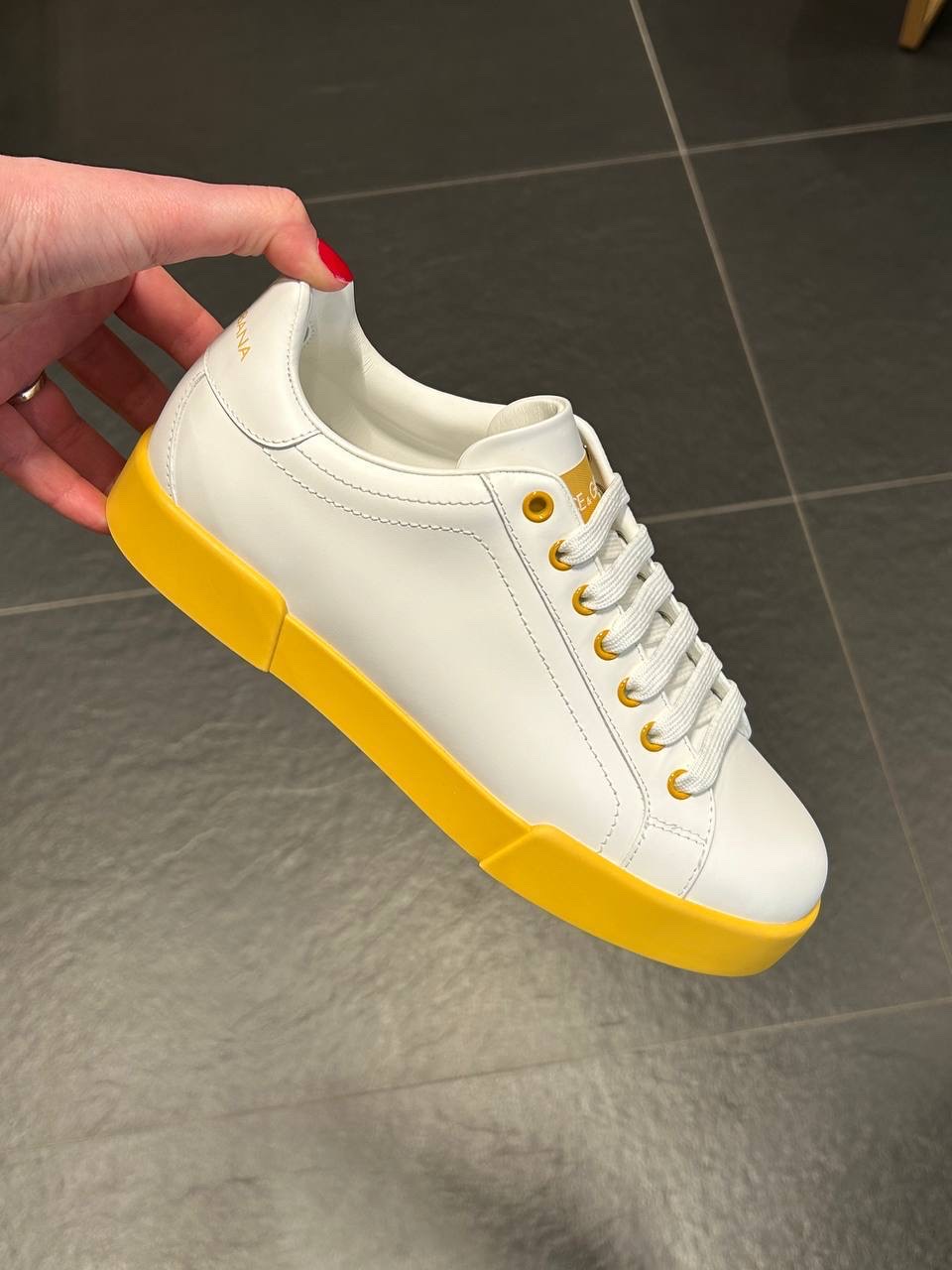 DOLCE & GABBANA Sneakers side view - Men's luxury Shoes