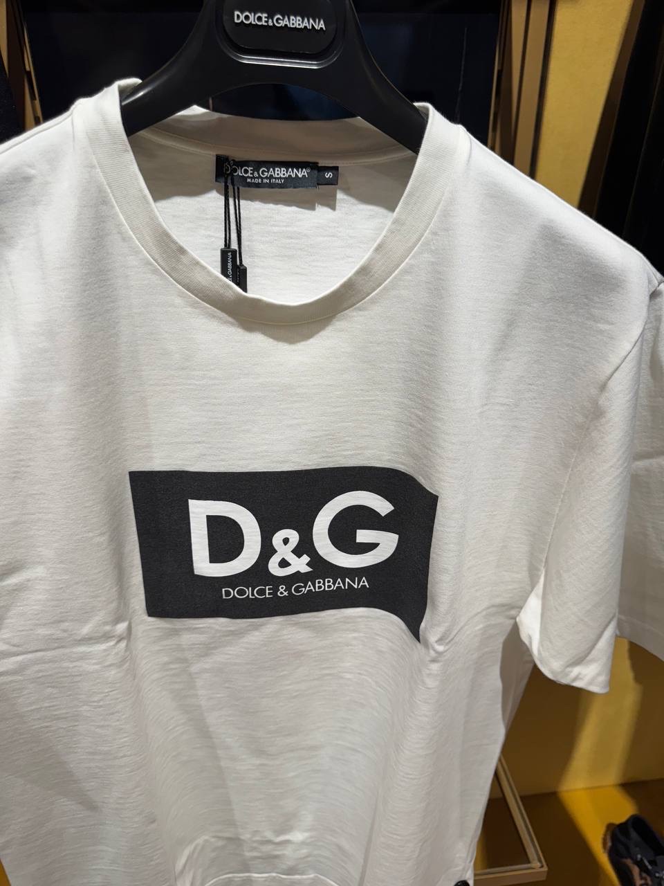 DOLCE & GABBANA T-shirt and Polo side view - Men's luxury Clothes