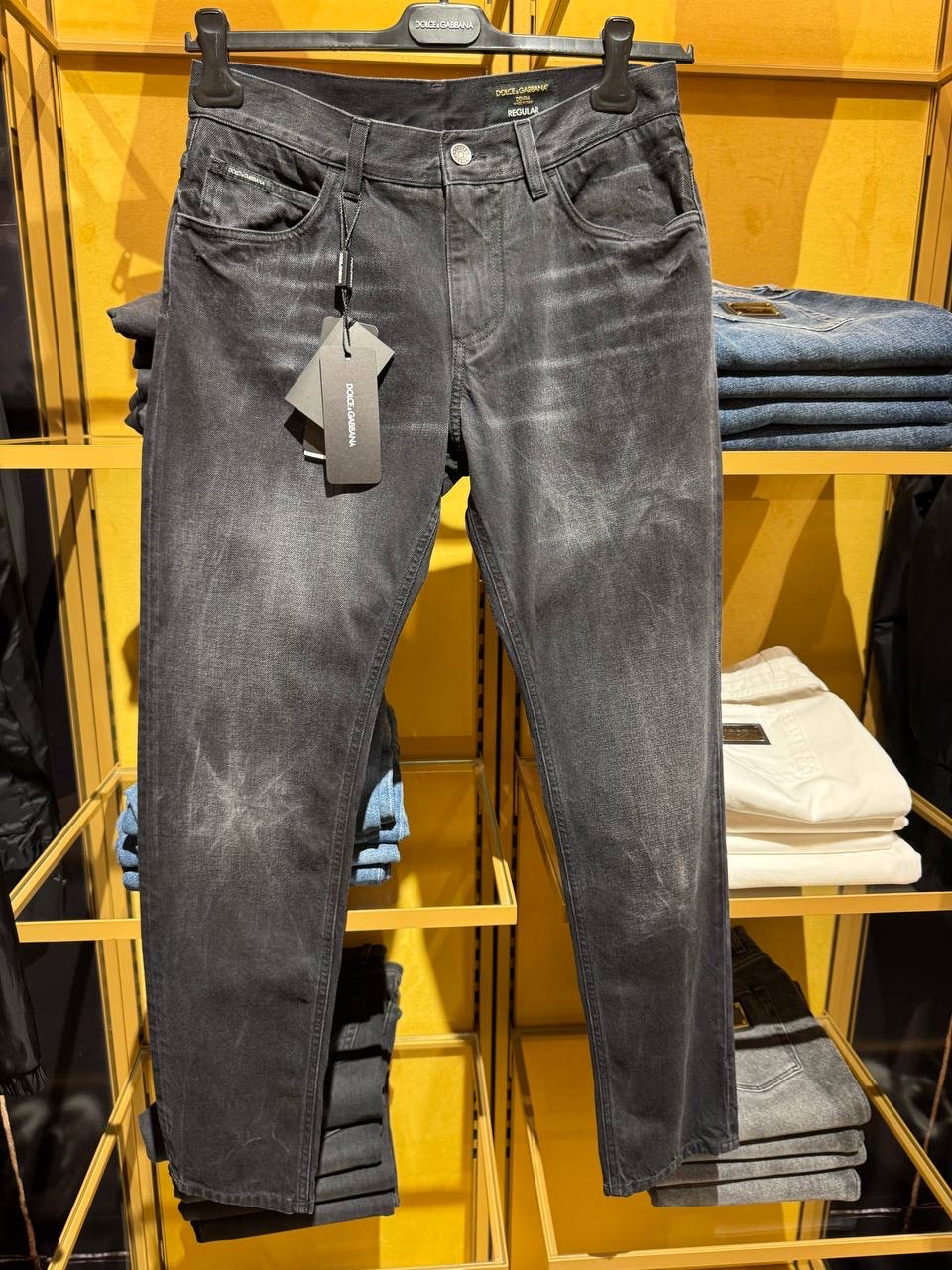 DOLCE & GABBANA Denim front view - Men's luxury Clothes