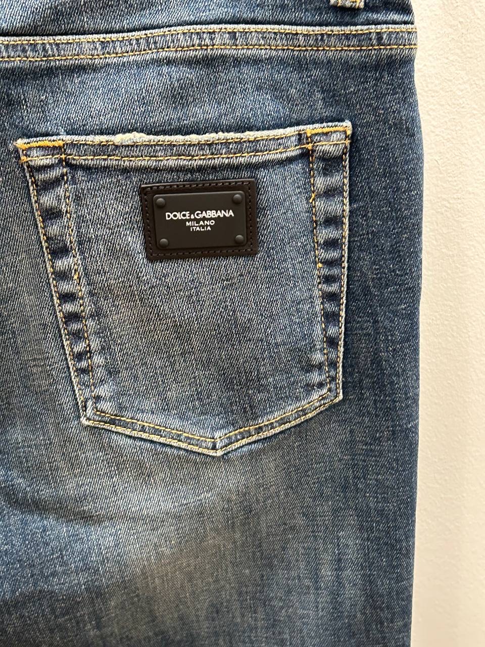 DOLCE & GABBANA Denim side view - Men's luxury Clothes