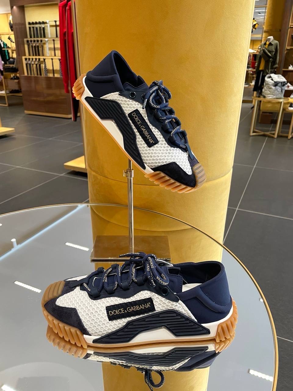 DOLCE & GABBANA Sneakers front view - Men's luxury Shoes
