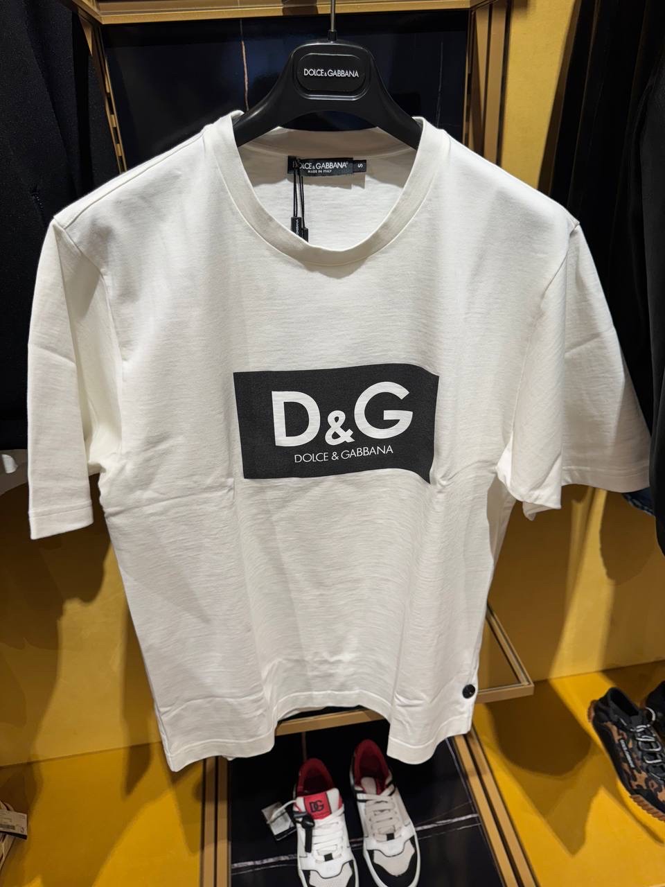 DOLCE & GABBANA T-shirt and Polo front view - Men's luxury Clothes