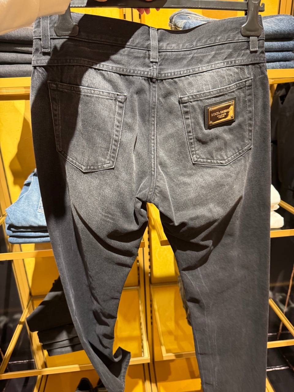 DOLCE & GABBANA Denim side view - Men's luxury Clothes
