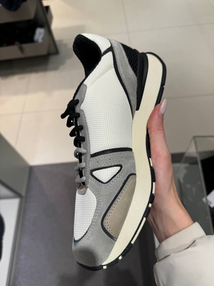 EMPORIO ARMANI Sneakers front view - Men's luxury Shoes