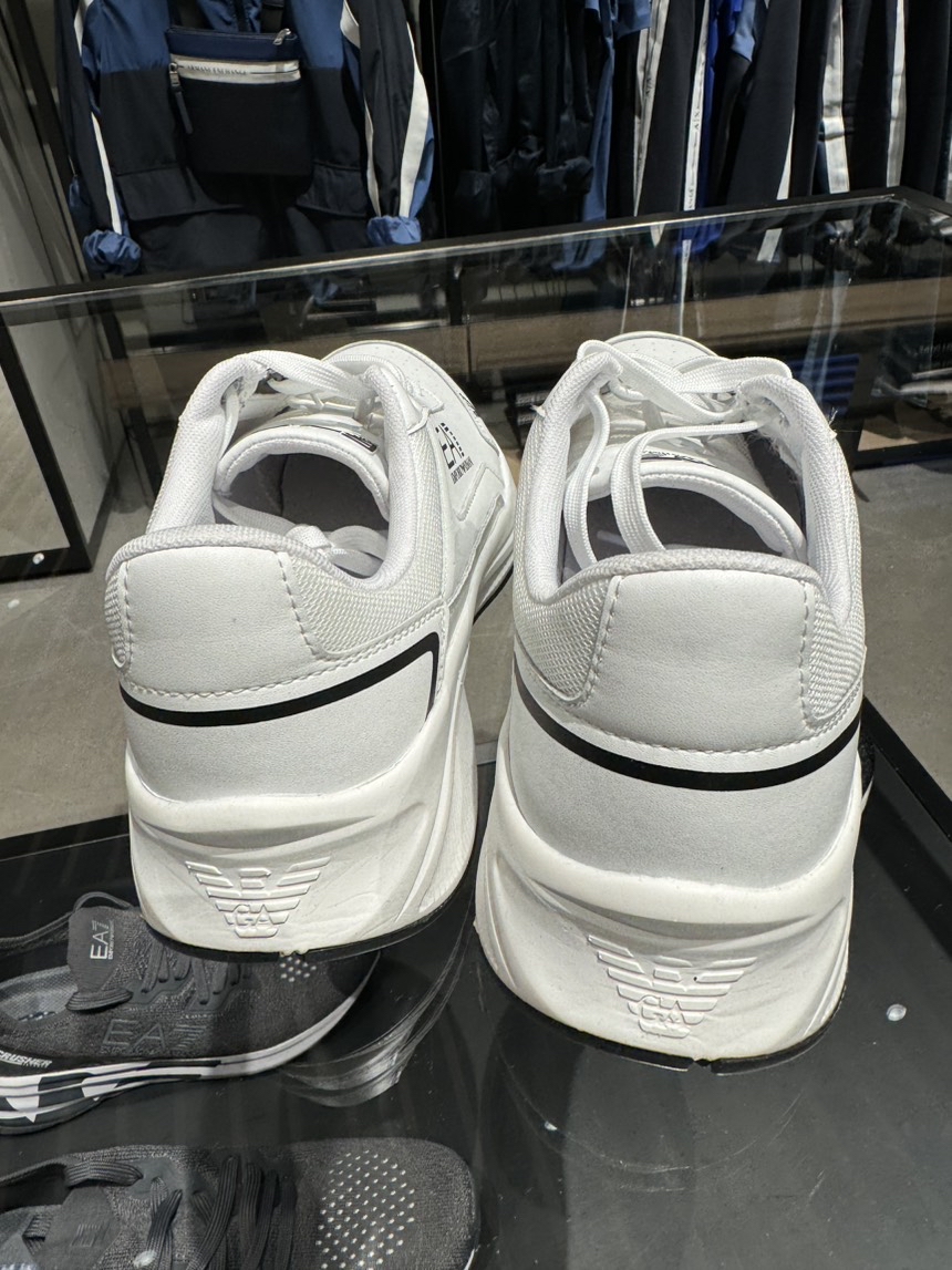 EMPORIO ARMANI Sneakers side view - Men's luxury Shoes