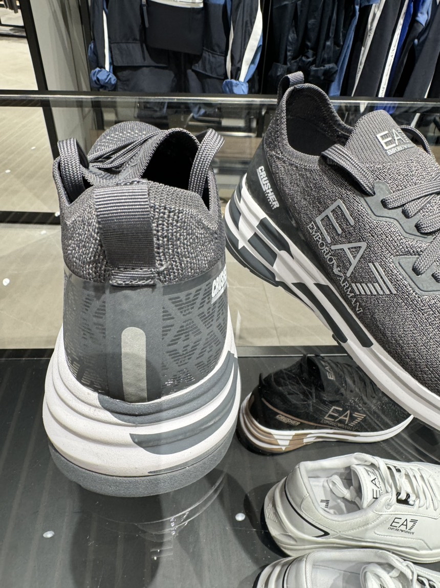 EMPORIO ARMANI Sneakers side view - Men's luxury Shoes
