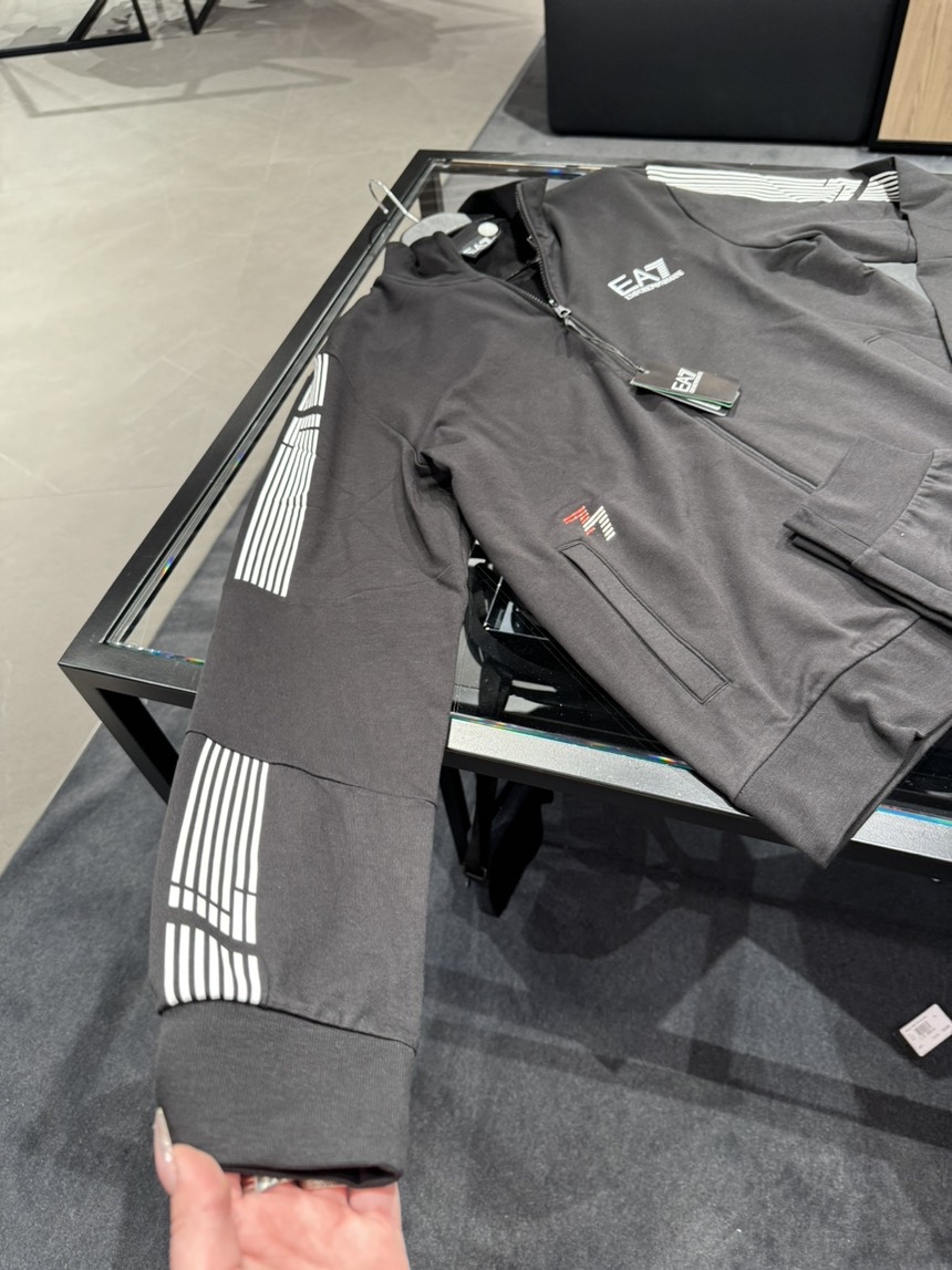 EMPORIO ARMANI Activewear side view - Men's luxury Clothes