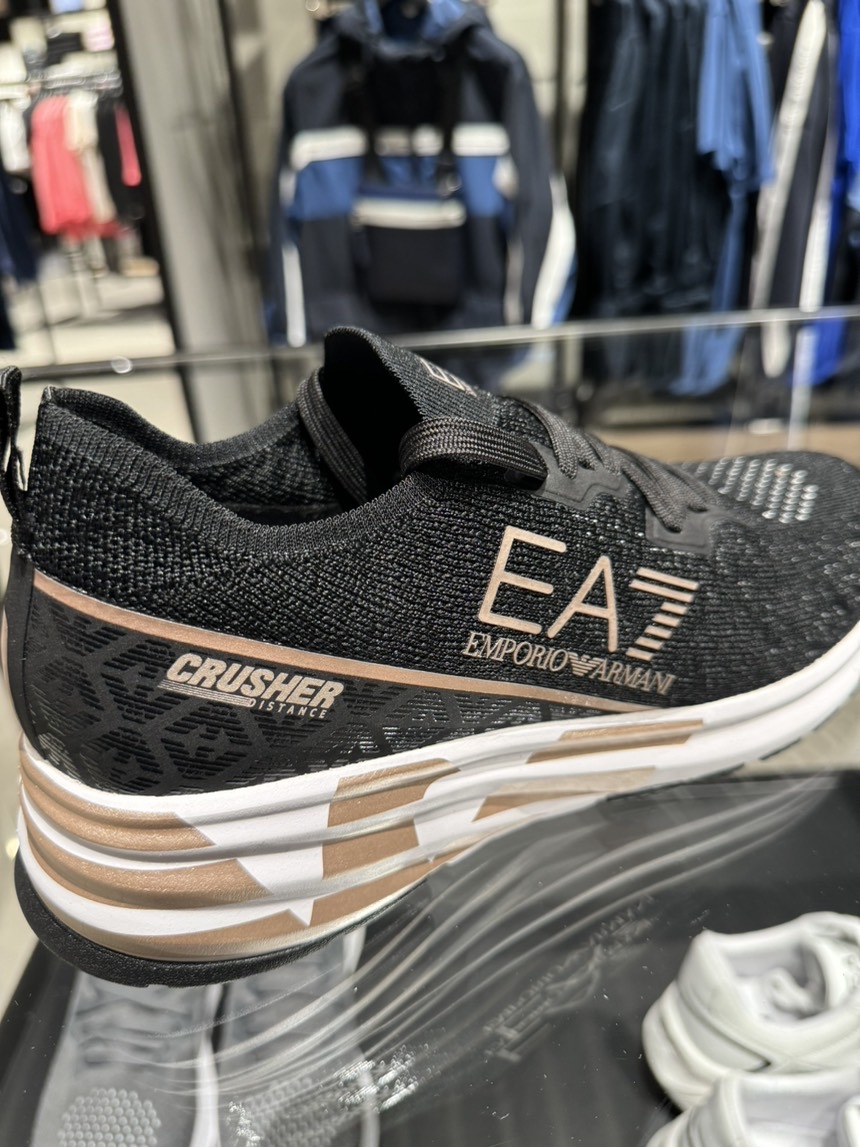 EMPORIO ARMANI Sneakers side view - Men's luxury Shoes