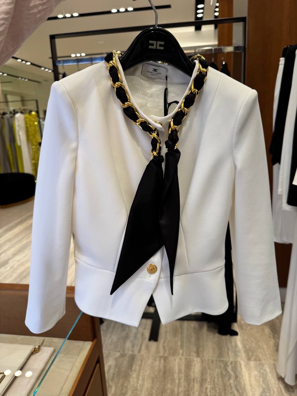 ELISABETTA FRANCHI Jackets front view - Women's luxury Clothes