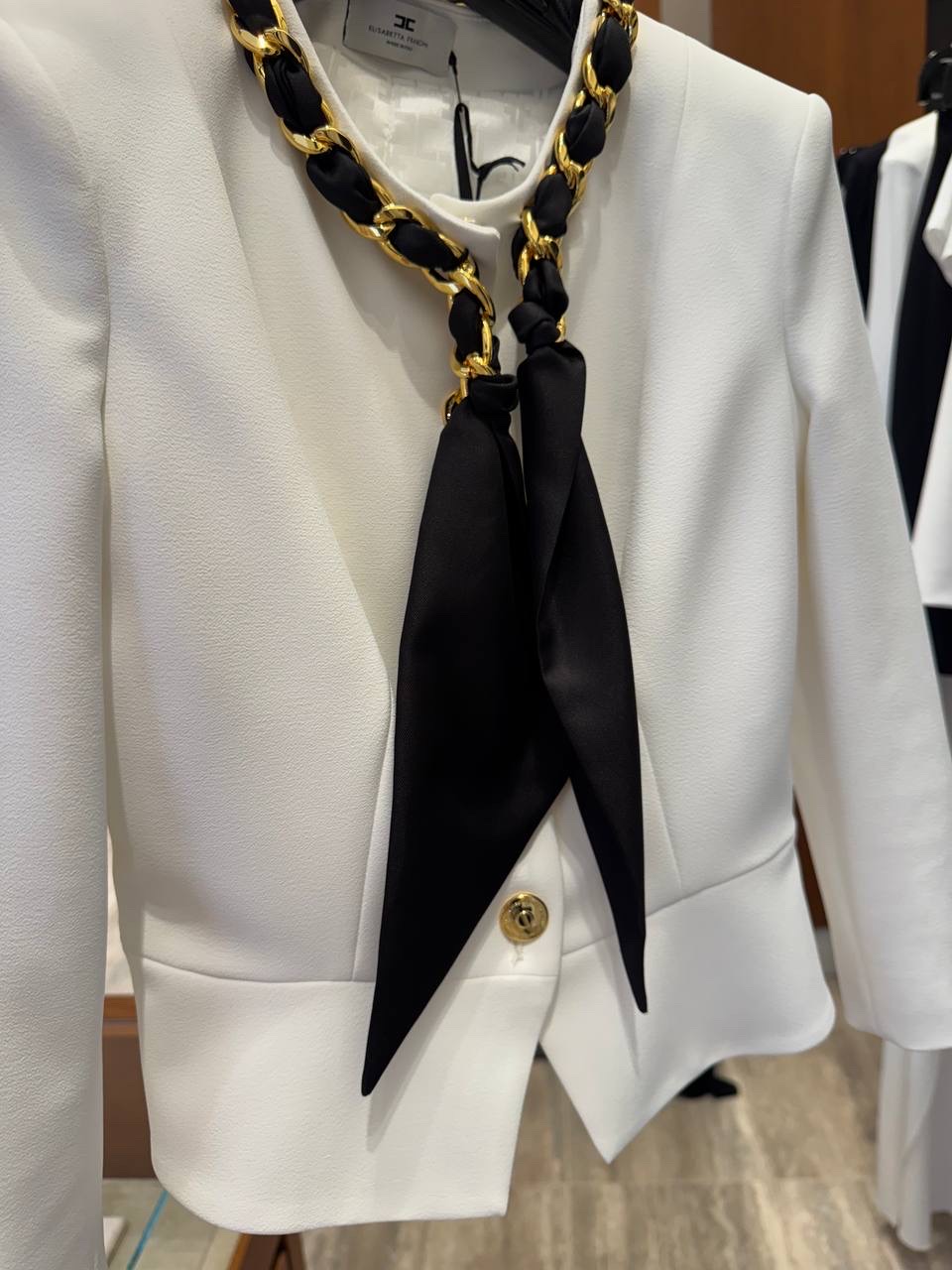 ELISABETTA FRANCHI Jackets side view - Women's luxury Clothes