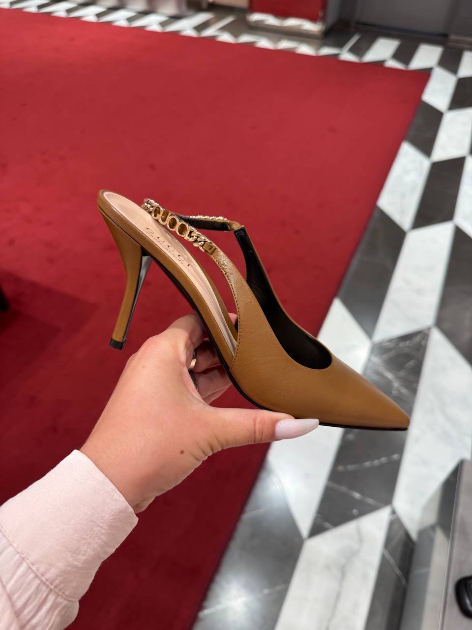 GUCCI Sandals side view - Women's luxury Shoes