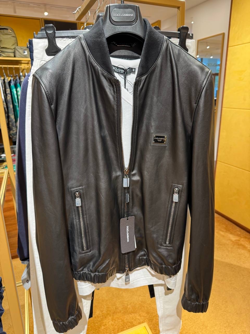DOLCE & GABBANA Jackets front view - Men's luxury Clothes