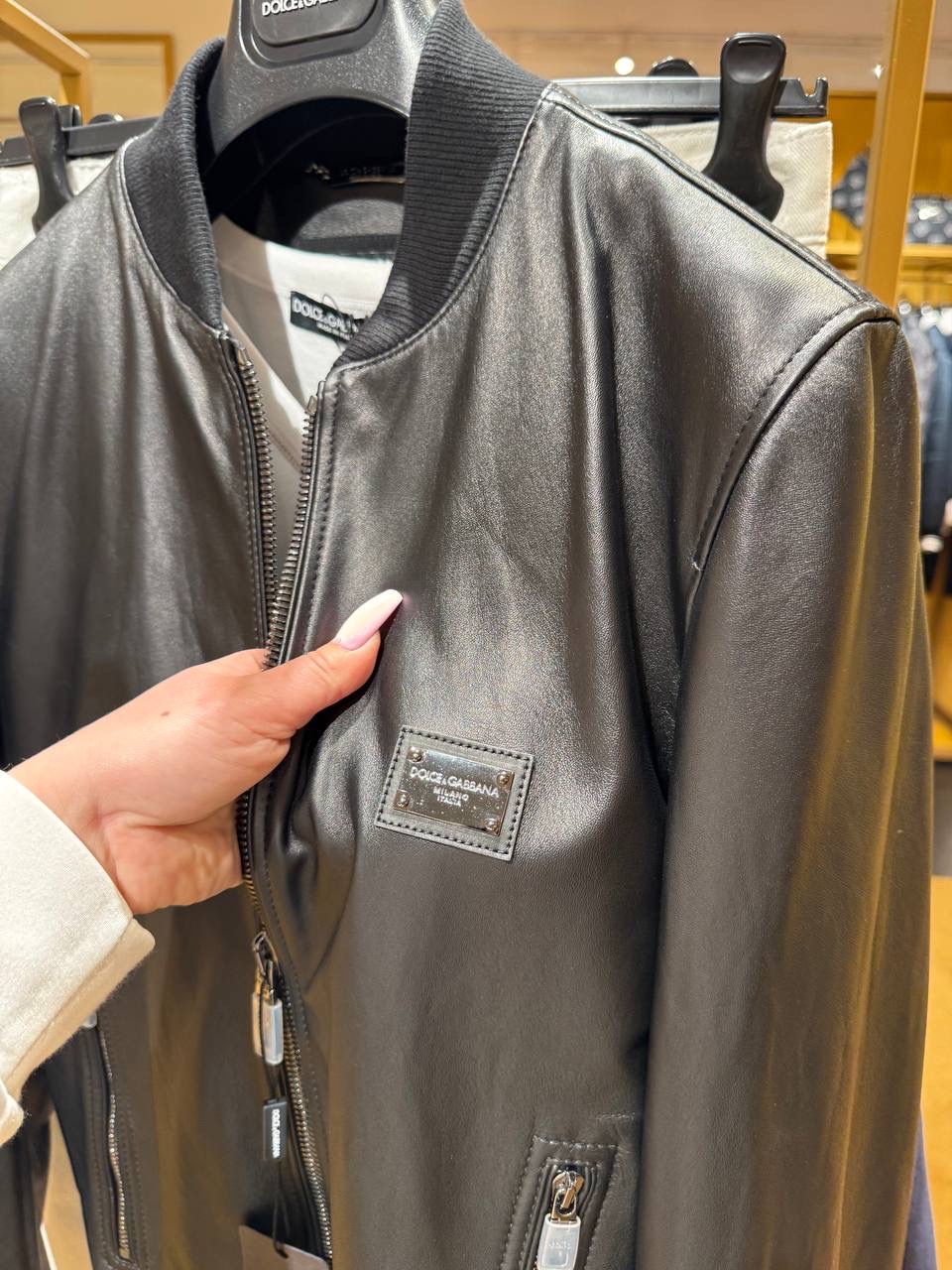 DOLCE & GABBANA Jackets side view - Men's luxury Clothes