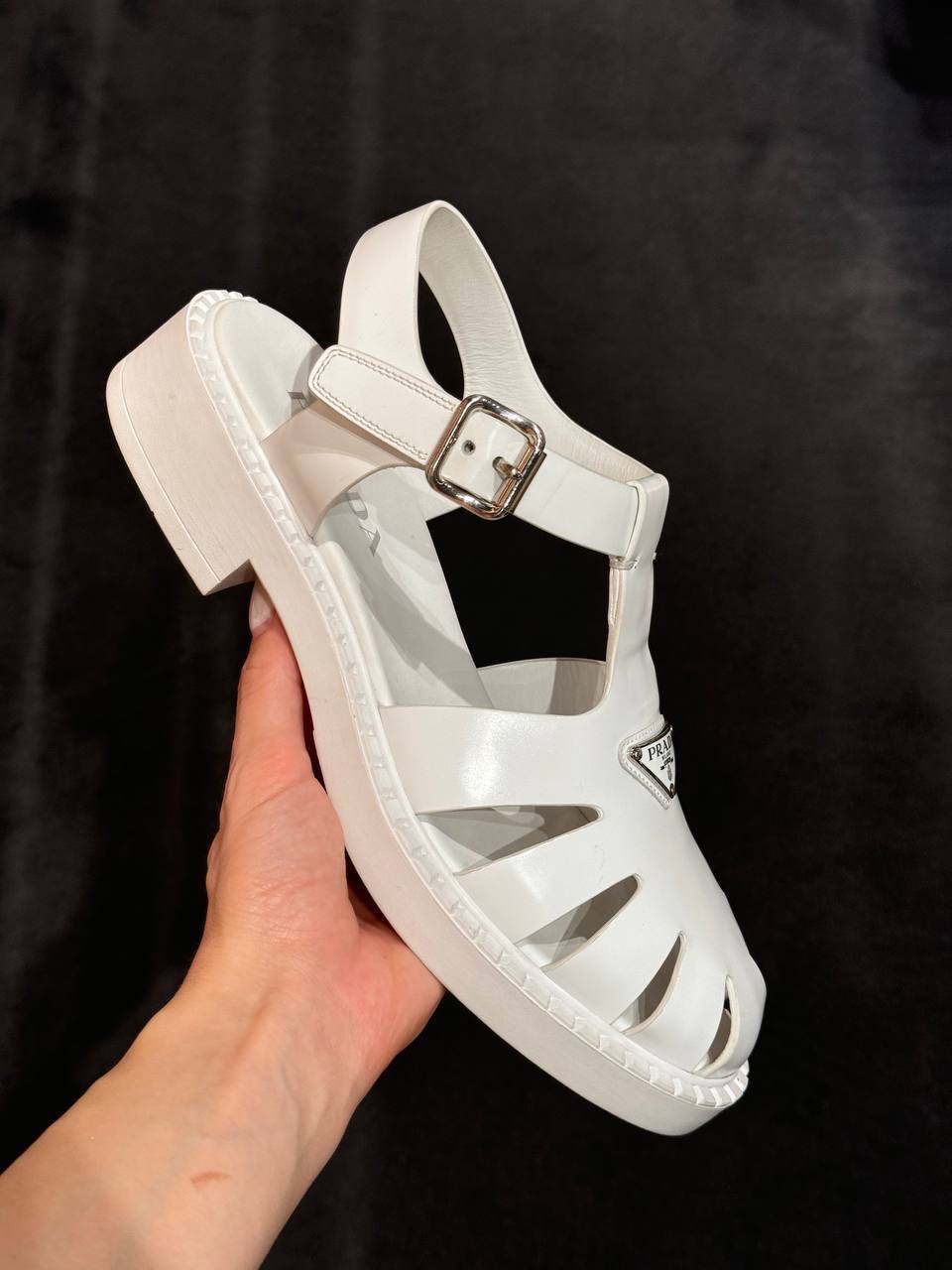 PRADA Sandals front view - Men's luxury Shoes