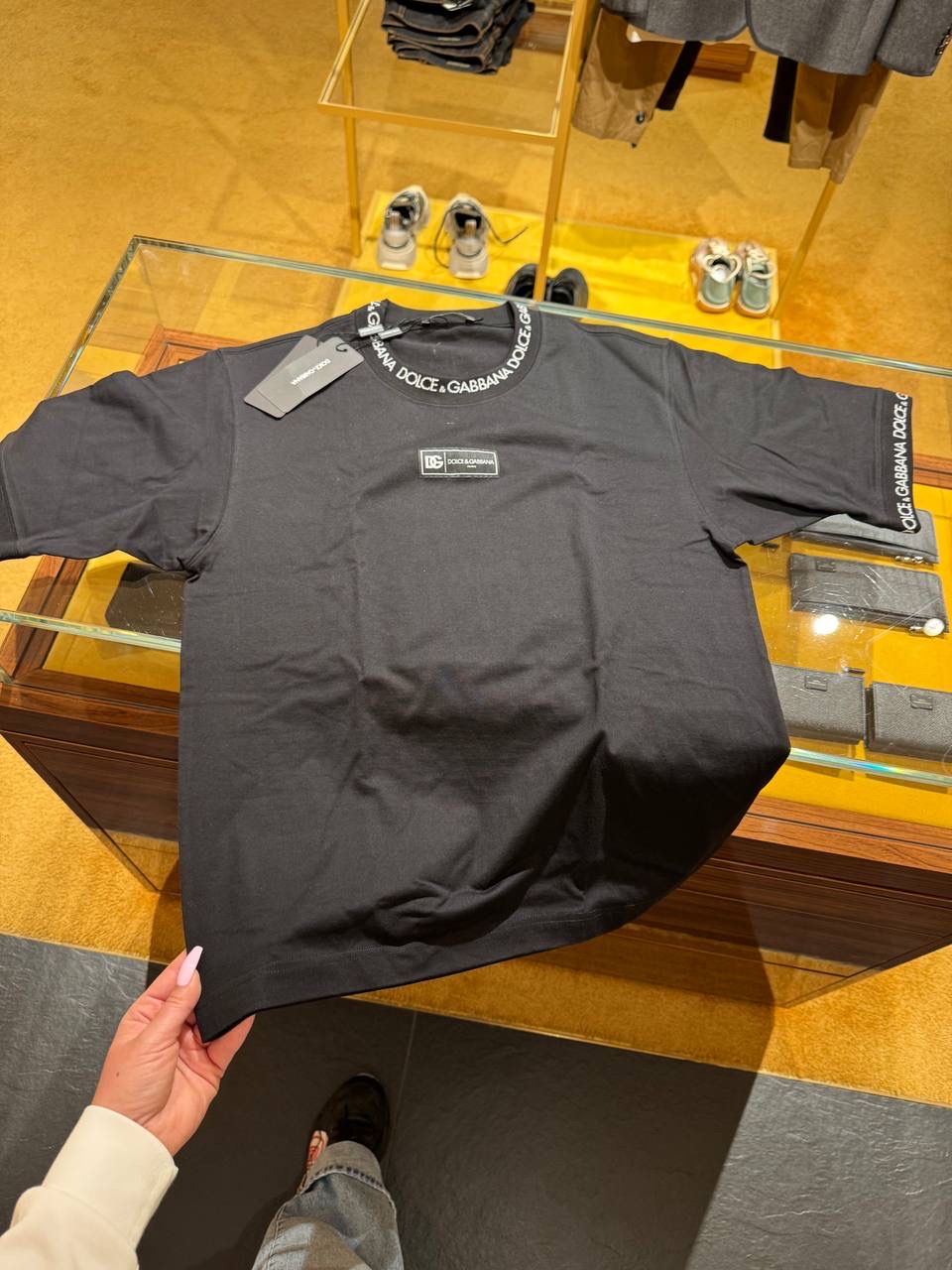 DOLCE & GABBANA T-shirt and Polo front view - Men's luxury Clothes