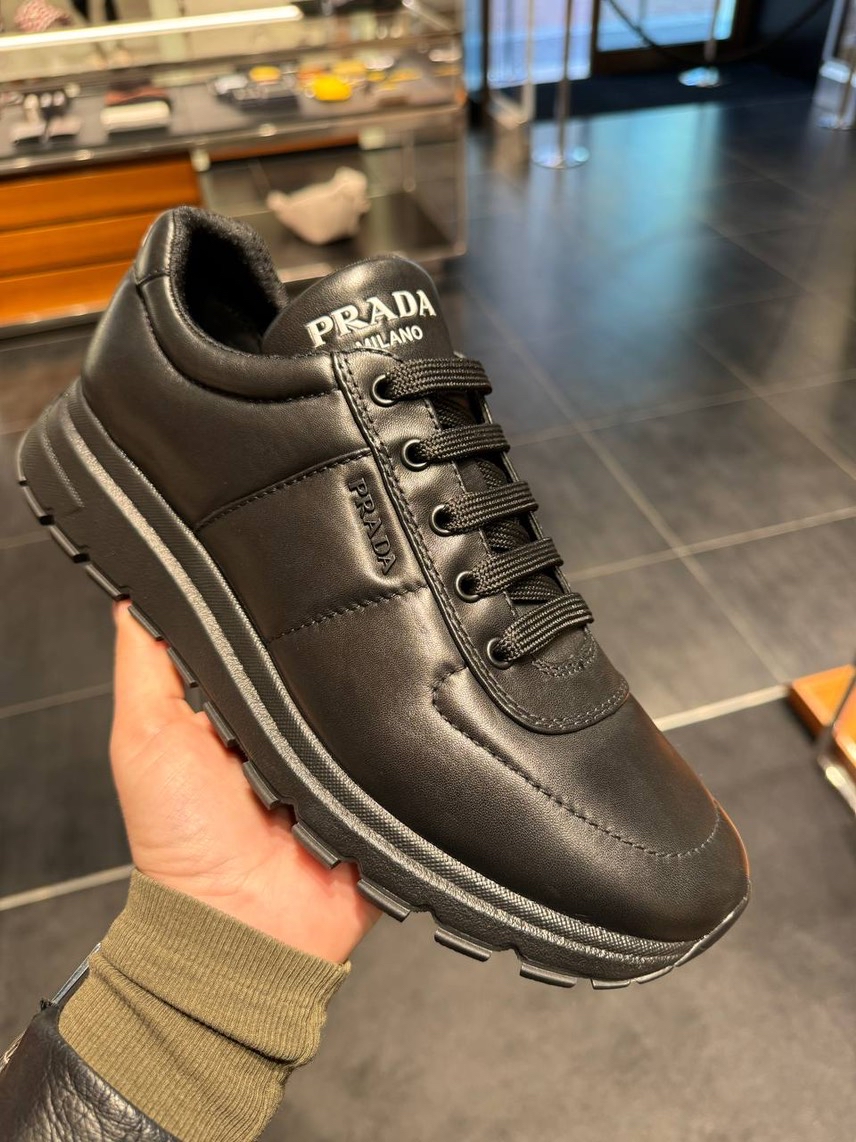 PRADA Sneakers front view - Men's luxury Shoes