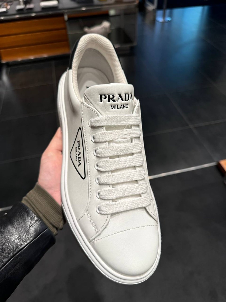 PRADA Sneakers side view - Men's luxury Shoes