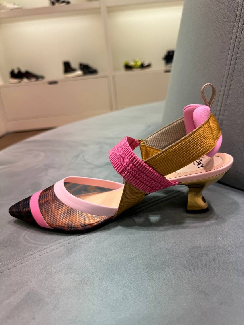 FENDI Sandals front view - Women's luxury Shoes
