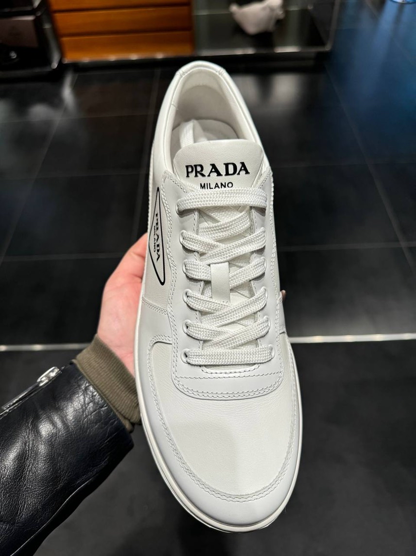 PRADA Sneakers side view - Men's luxury Shoes