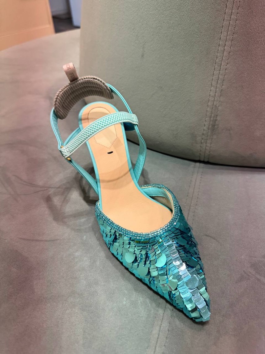 FENDI Sandals side view - Women's luxury Shoes