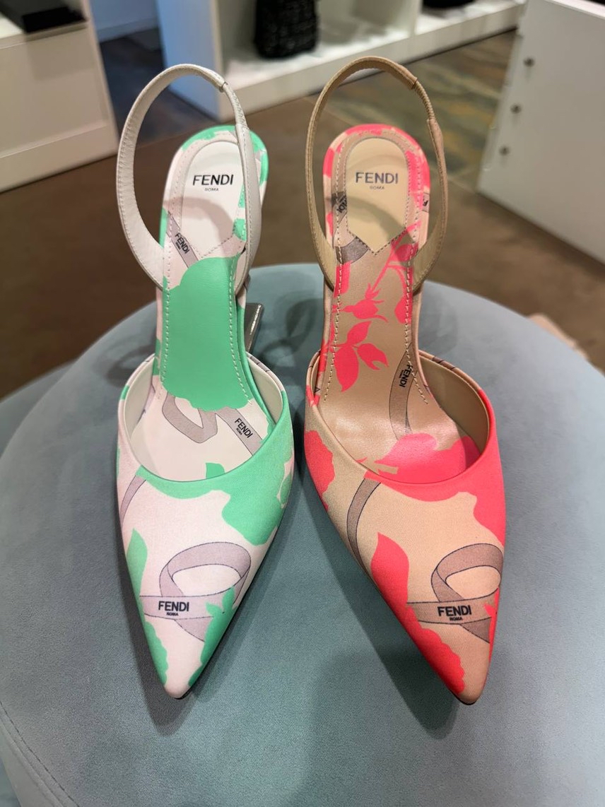 FENDI Sandals side view - Women's luxury Shoes