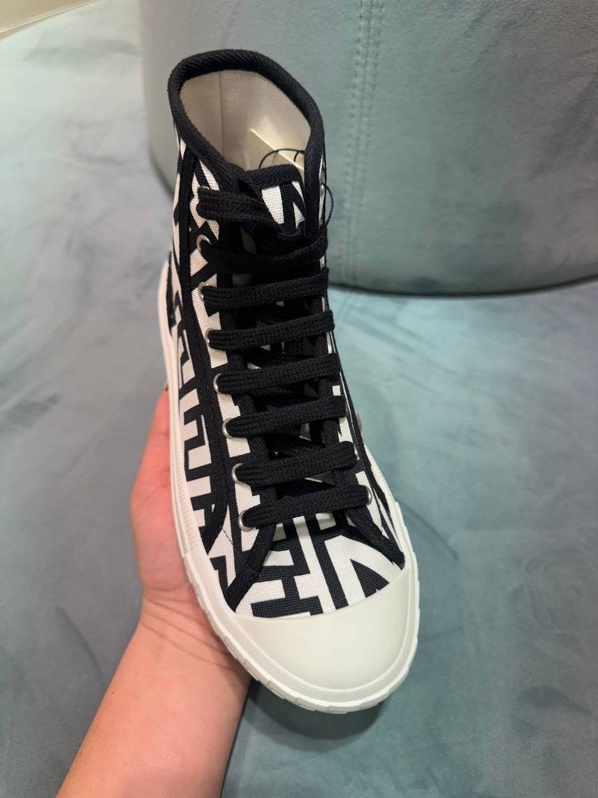 FENDI Boots side view - Women's luxury Shoes
