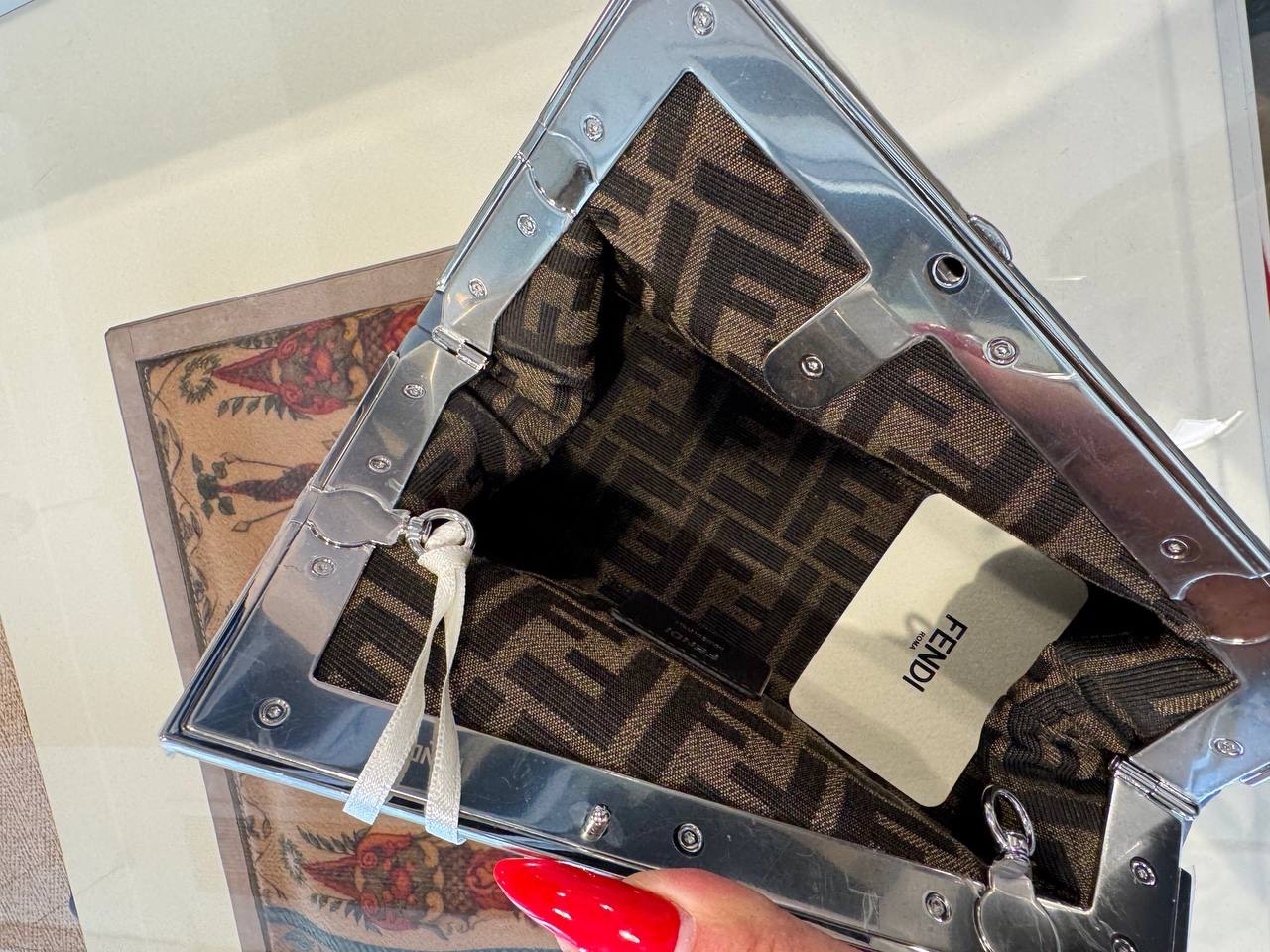 FENDI Clutch bags side view - Women's luxury Bags