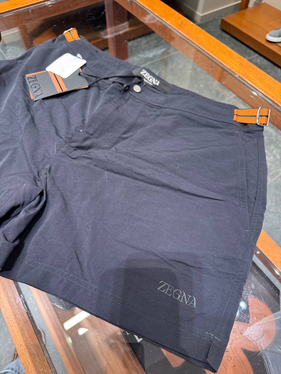 ERMENEGILDO ZEGNA Shorts front view - Men's luxury Clothes