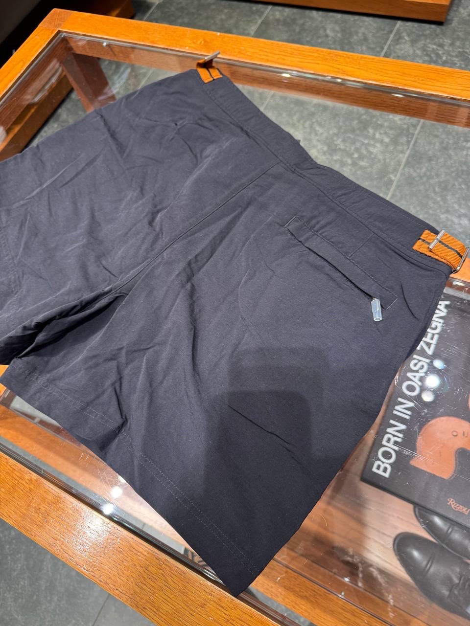 ERMENEGILDO ZEGNA Shorts side view - Men's luxury Clothes