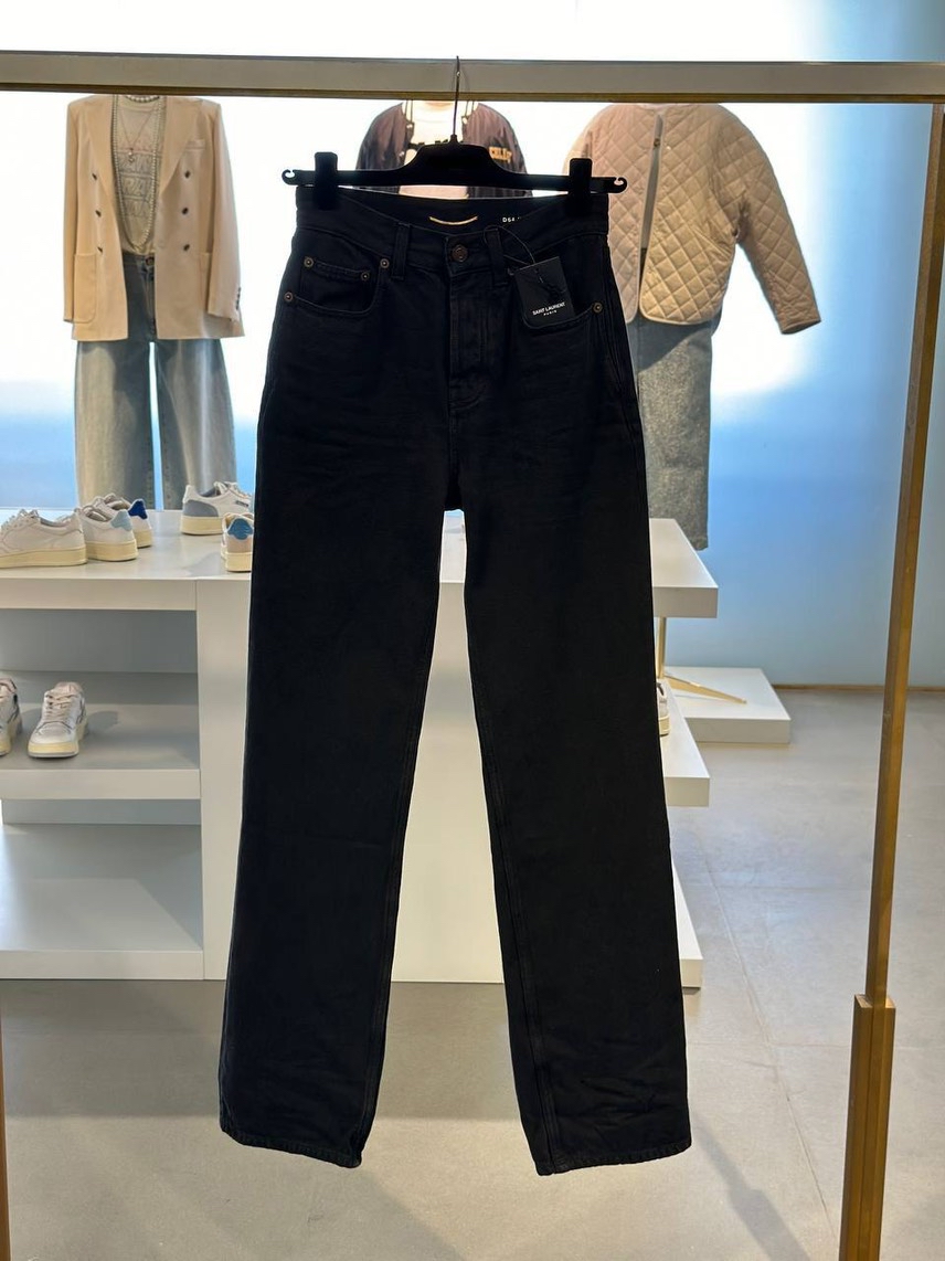 YVES SAINT LAURENT Denim front view - Women's luxury Clothes