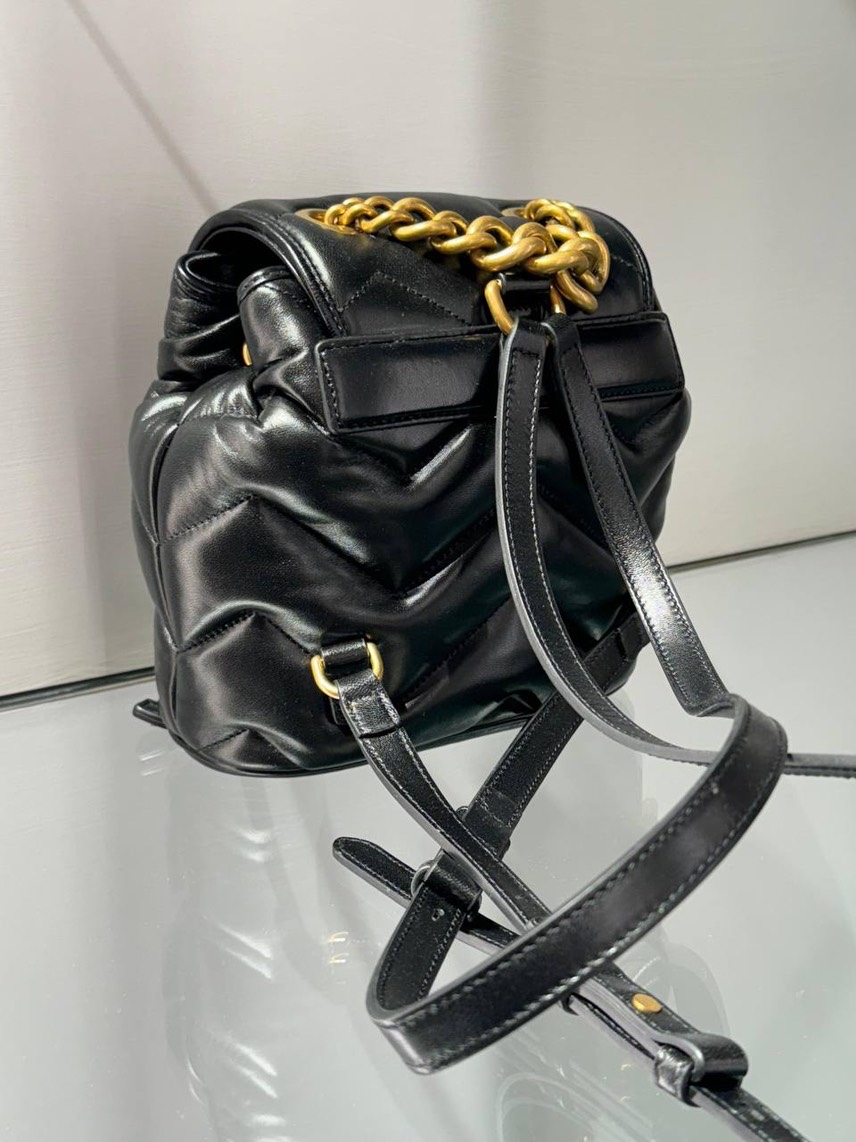 GUCCI Backpack side view - Women's luxury Bags