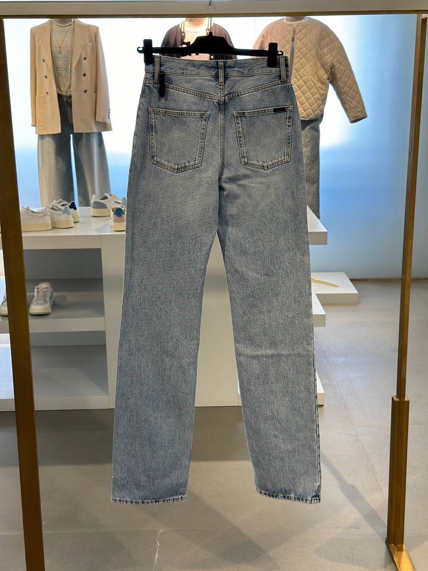 YVES SAINT LAURENT Denim side view - Women's luxury Clothes