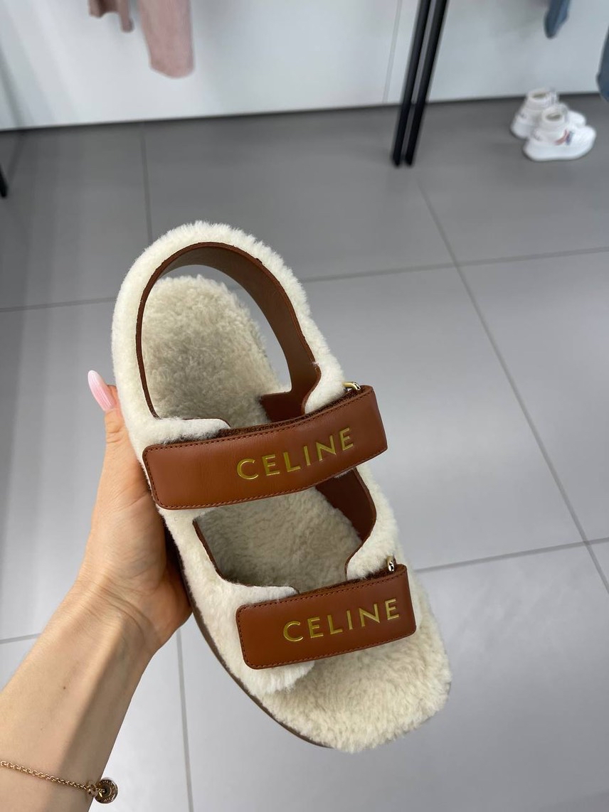CELINE Sandals side view - Women's luxury Shoes