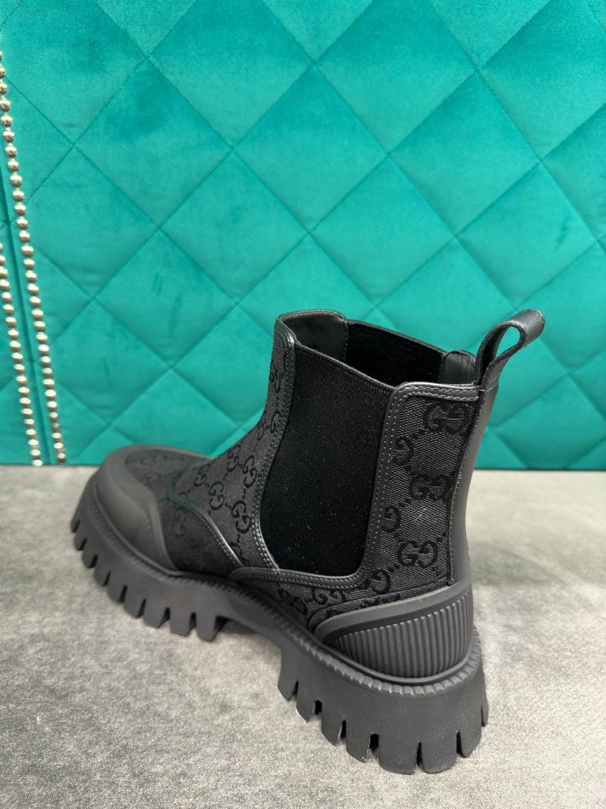 GUCCI Boots side view - Men's luxury Shoes