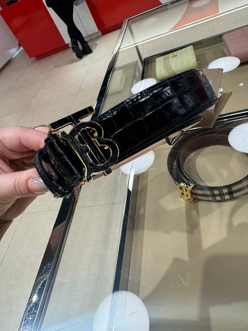 BURBERRY Belts front view - Women's luxury Accessories