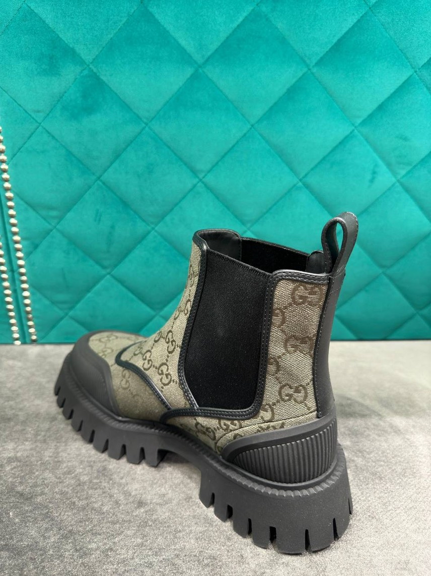GUCCI Boots side view - Men's luxury Shoes
