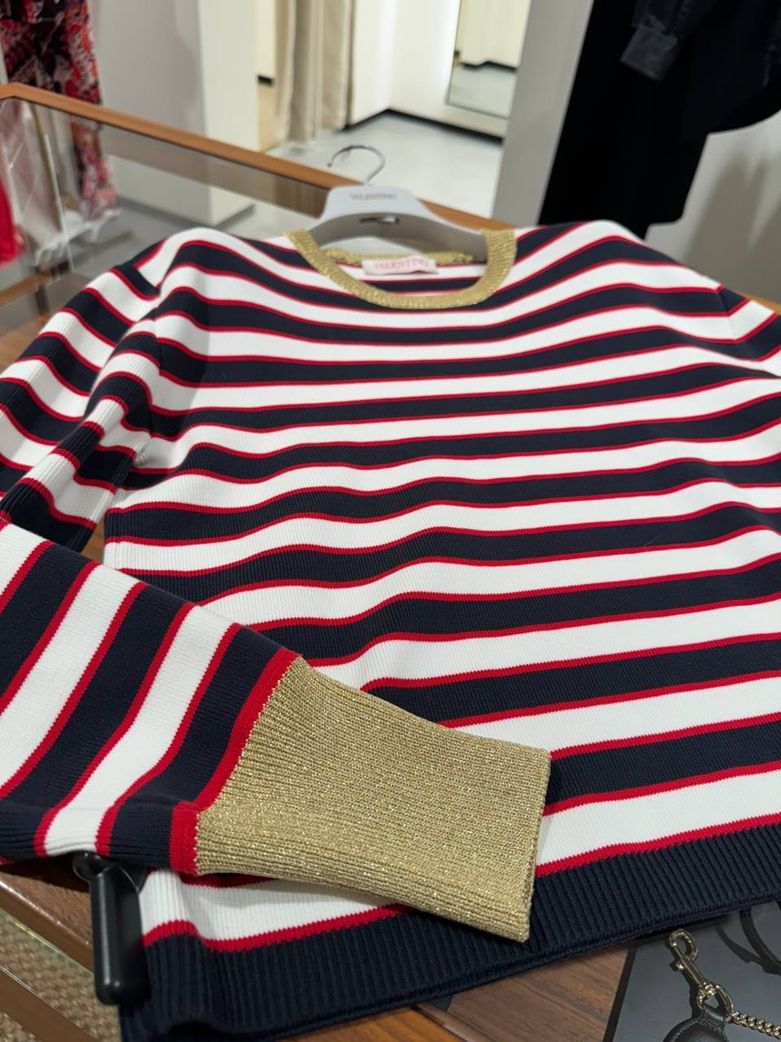 VALENTINO GARAVANI Knitwear side view - Women's luxury Clothes