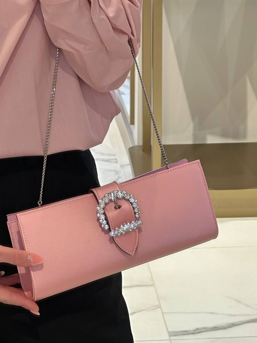 JIMMY CHOO Clutch bags front view - Women's luxury Bags