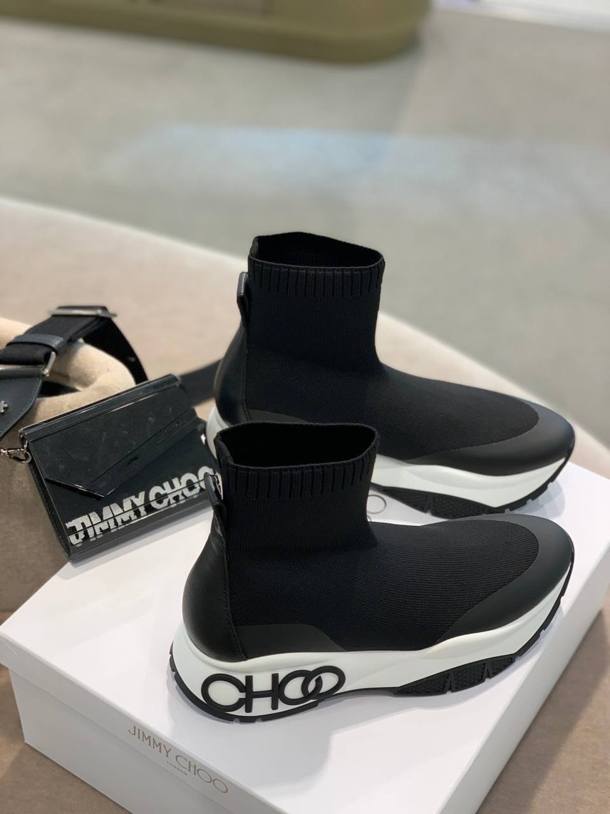 JIMMY CHOO Sneakers side view - Women's luxury Shoes