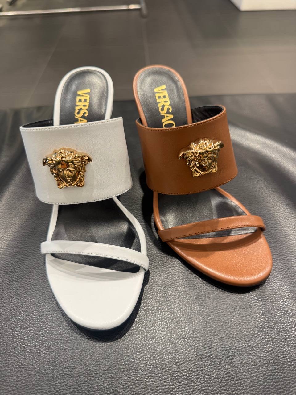 VERSACE Sandals front view - Women's luxury Shoes