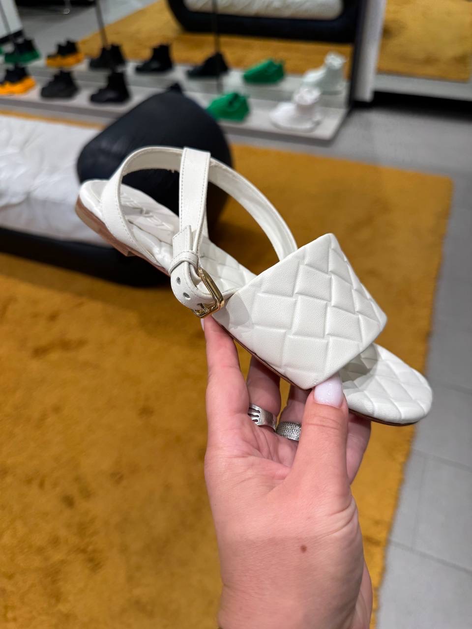 BOTTEGA VENETA Sandals front view - Women's luxury Shoes