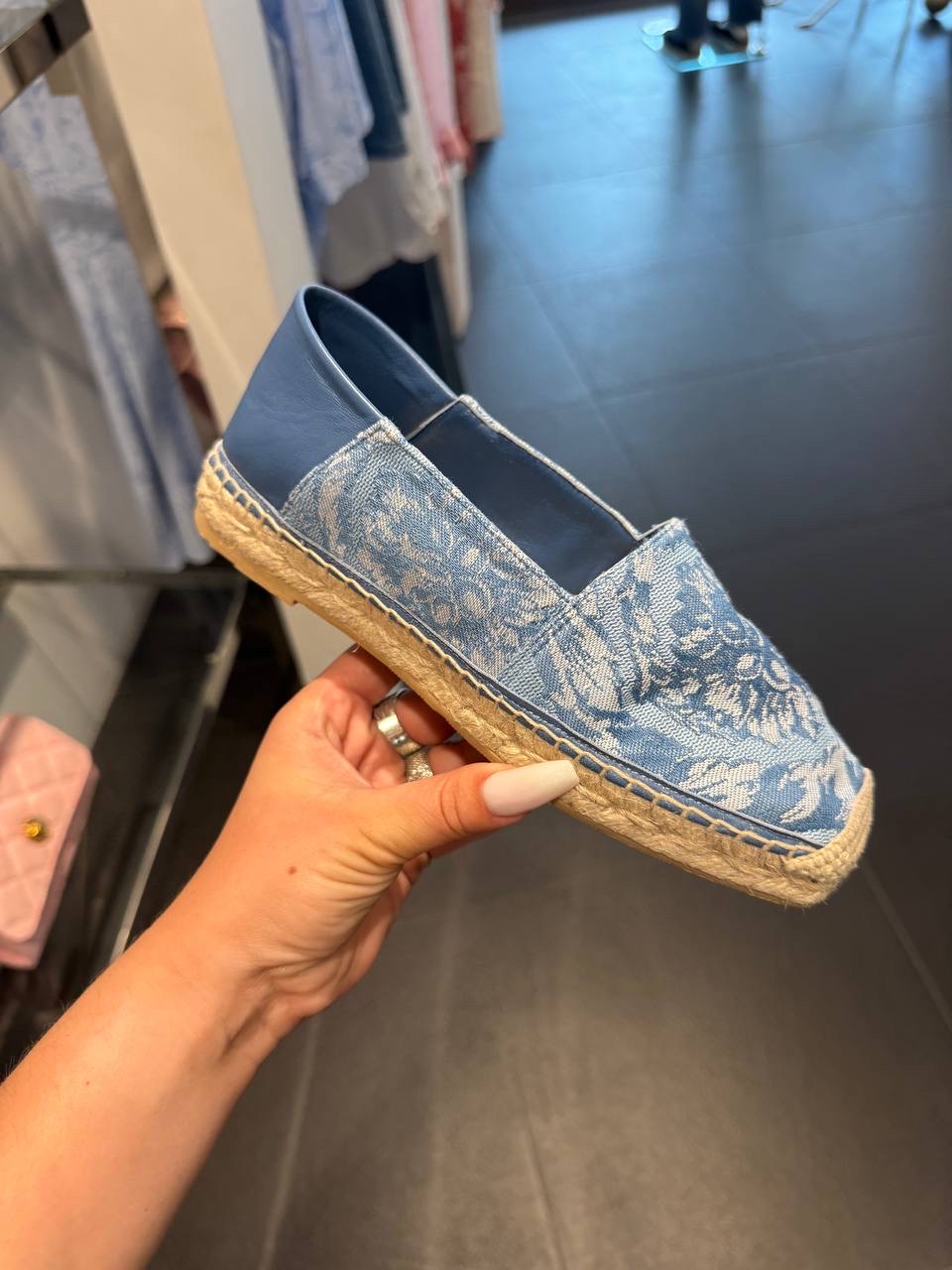 VERSACE Espadrilles front view - Women's luxury Shoes