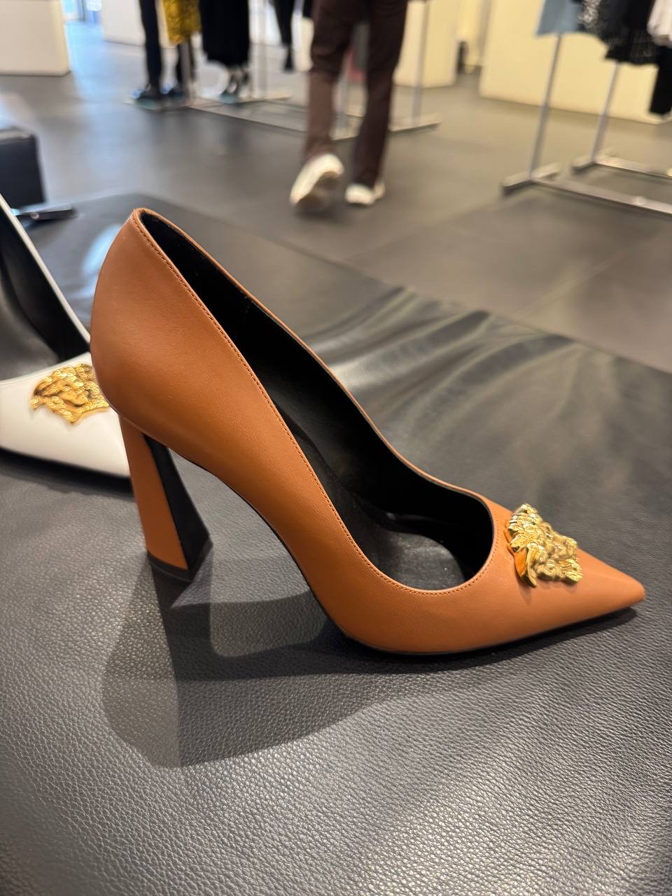 VERSACE Pumps front view - Women's luxury Shoes